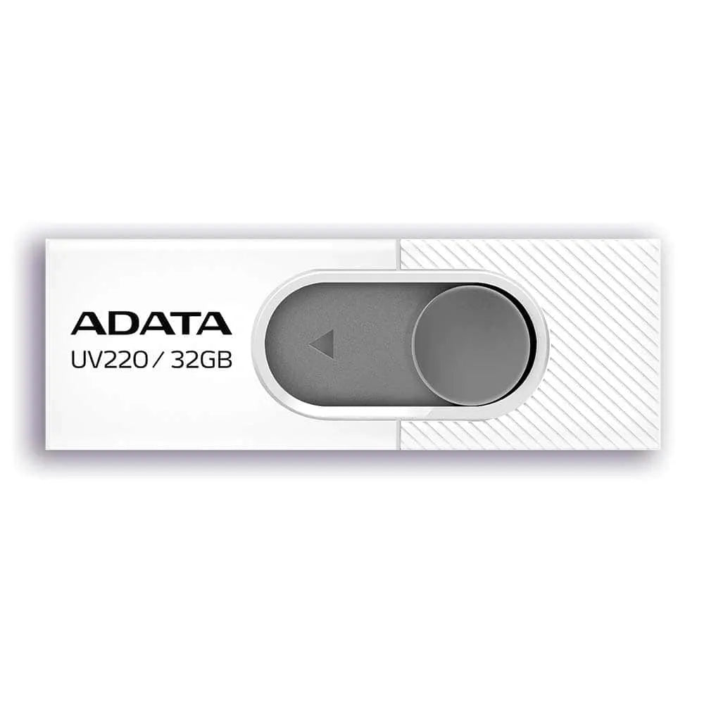 Memoria USB 32GB 2.0, ADATA Blanco