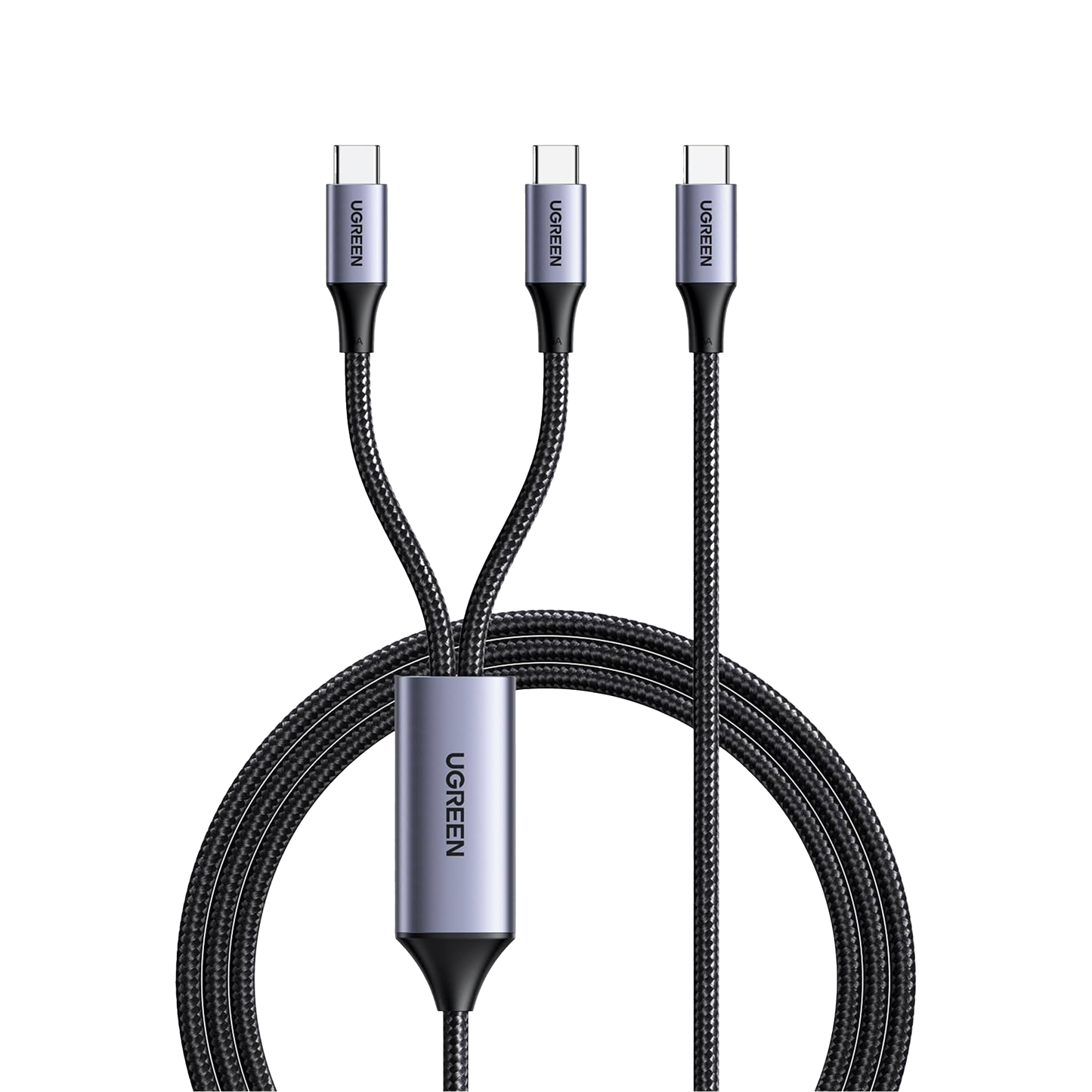 Cable USB-C a Y (USB-C & USB-C) | 1.5 Metros | Carga Rápida de hasta 100W