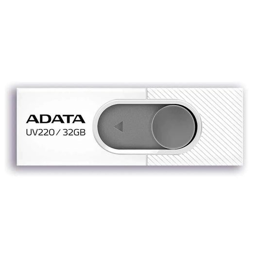 Memoria USB 32GB 2.0, ADATA Blanco