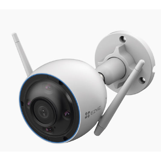 BALA WIFI 2K EZVIZ CS-H3C 2K AI - DETECCION HUMANA / MICROFONO INTEGRADO / MICRO SD / EXTERIOR IP 67 / DEFENSA ACTIVA CON SIRENA Y ESTROBO / ALERTAS DE VOZ PERSONALIZABLES / VISION NOCTURNA A COLOR /